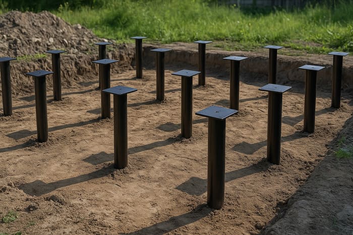 Свайный фундамент – технология и особенности